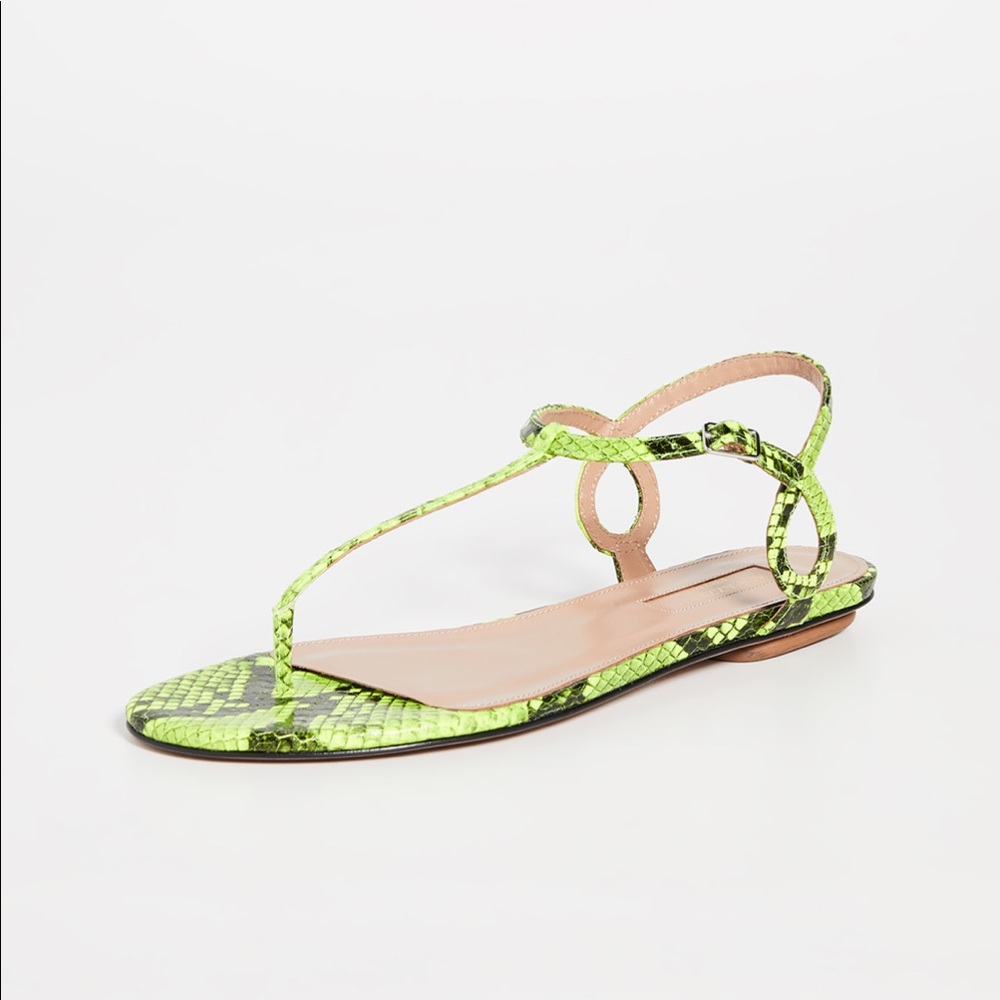 Aquazzura Almost Bare Sandal Flats